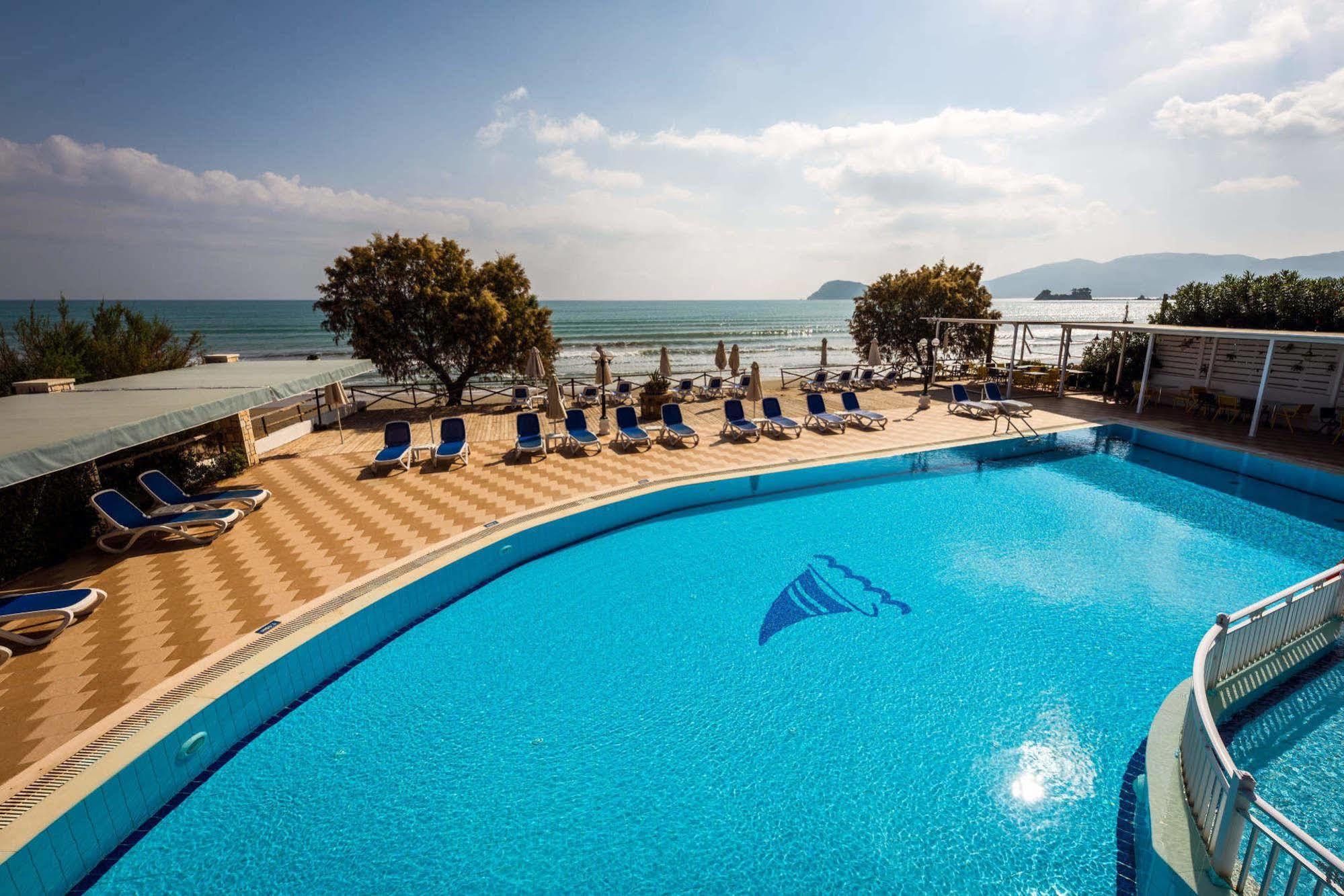 Mediterranean Beach Resort Laganás Eksteriør bilde